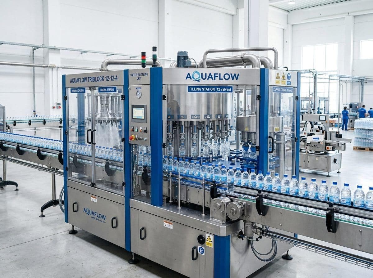 Rinsing Filling Capping